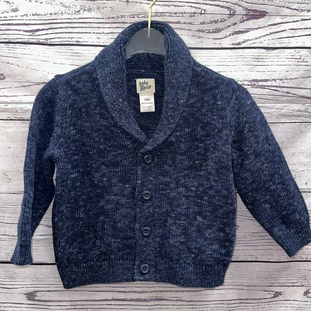 Baby B'Gosh Boys Blue Sweater Size 18 Months